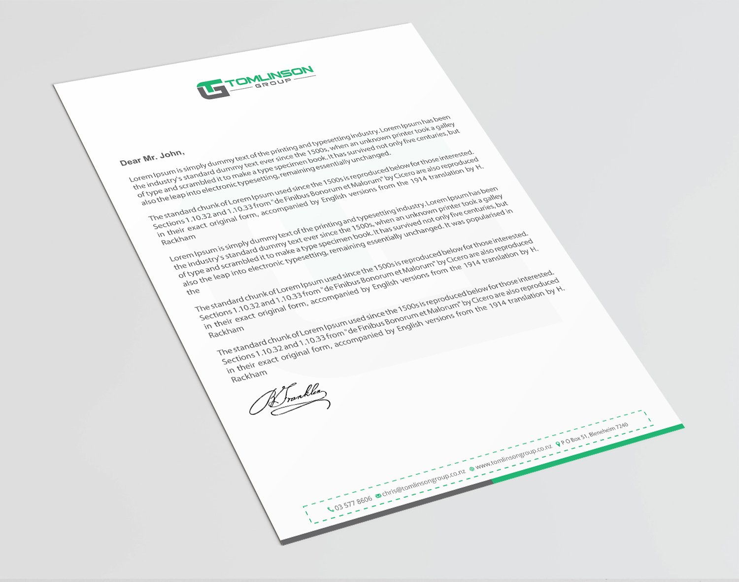 Design En-Tête par Infinitive Technology pour Tomlinson Group | Design #18706710
