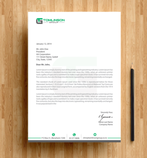 Letterhead Design by alpesh9520