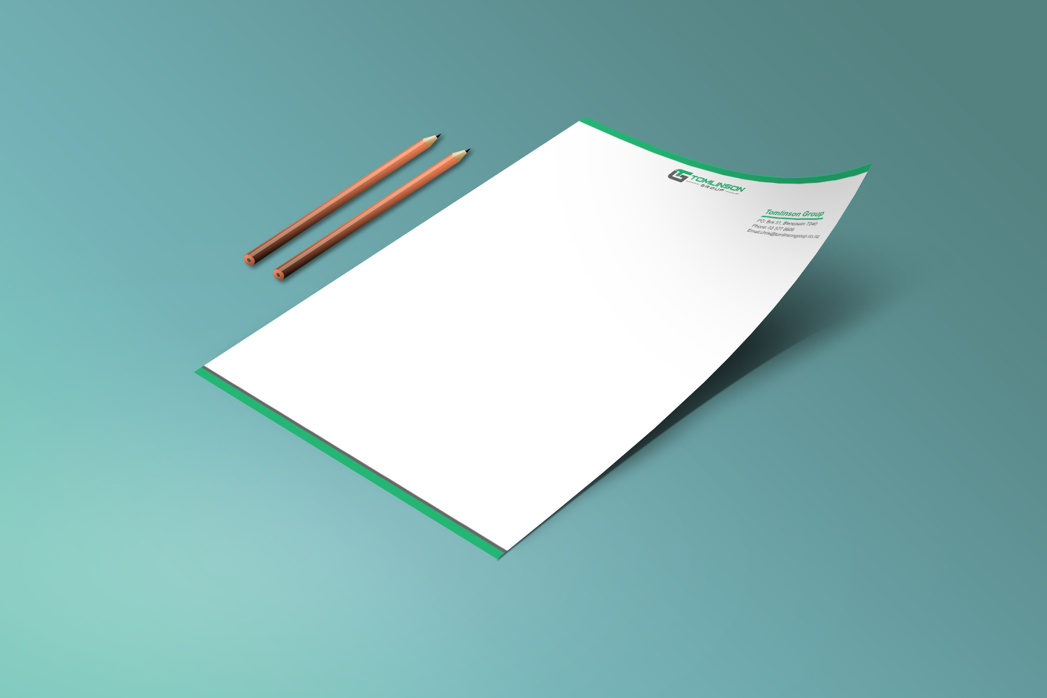 Letterhead Design by Hossain M. Rezwan for Tomlinson Group | Design #18669717