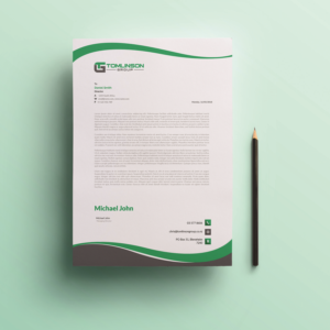 Design En-Tête par Mishuy pour Tomlinson Group | Design #18665115