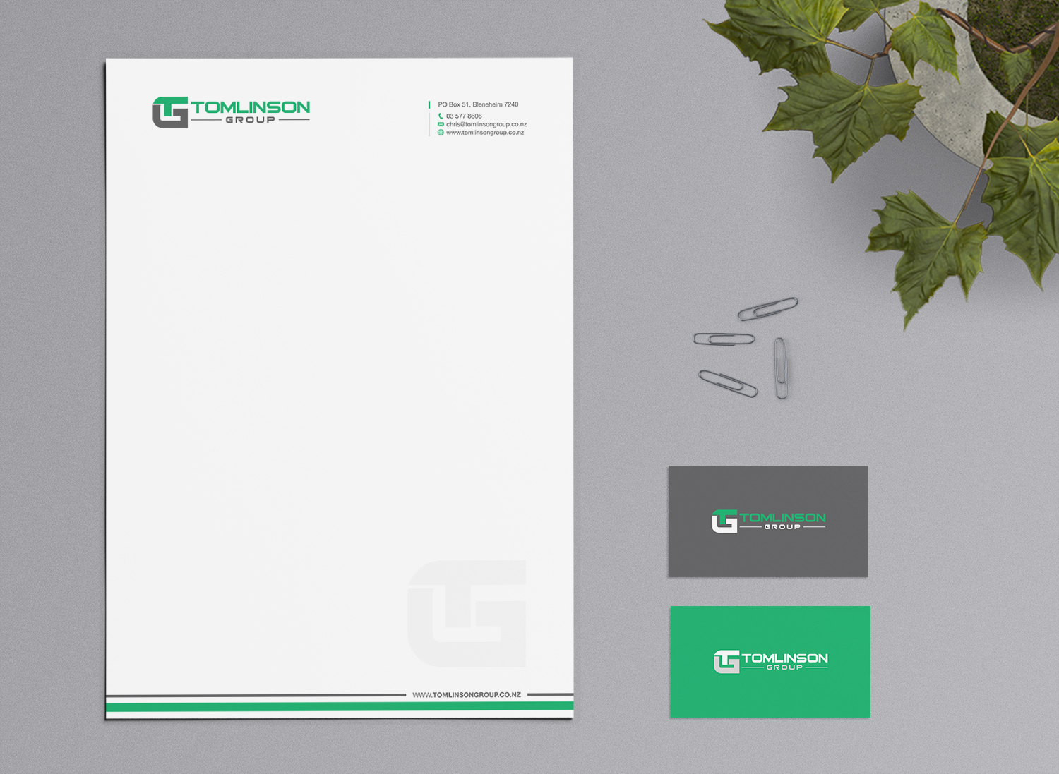 Briefkopf-Design von logodentity für Tomlinson Group | Design #18664802