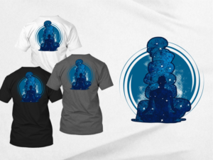 Modern Creative Meditation Tshirt design | T-Shirt-Design von 2ndfloorharry