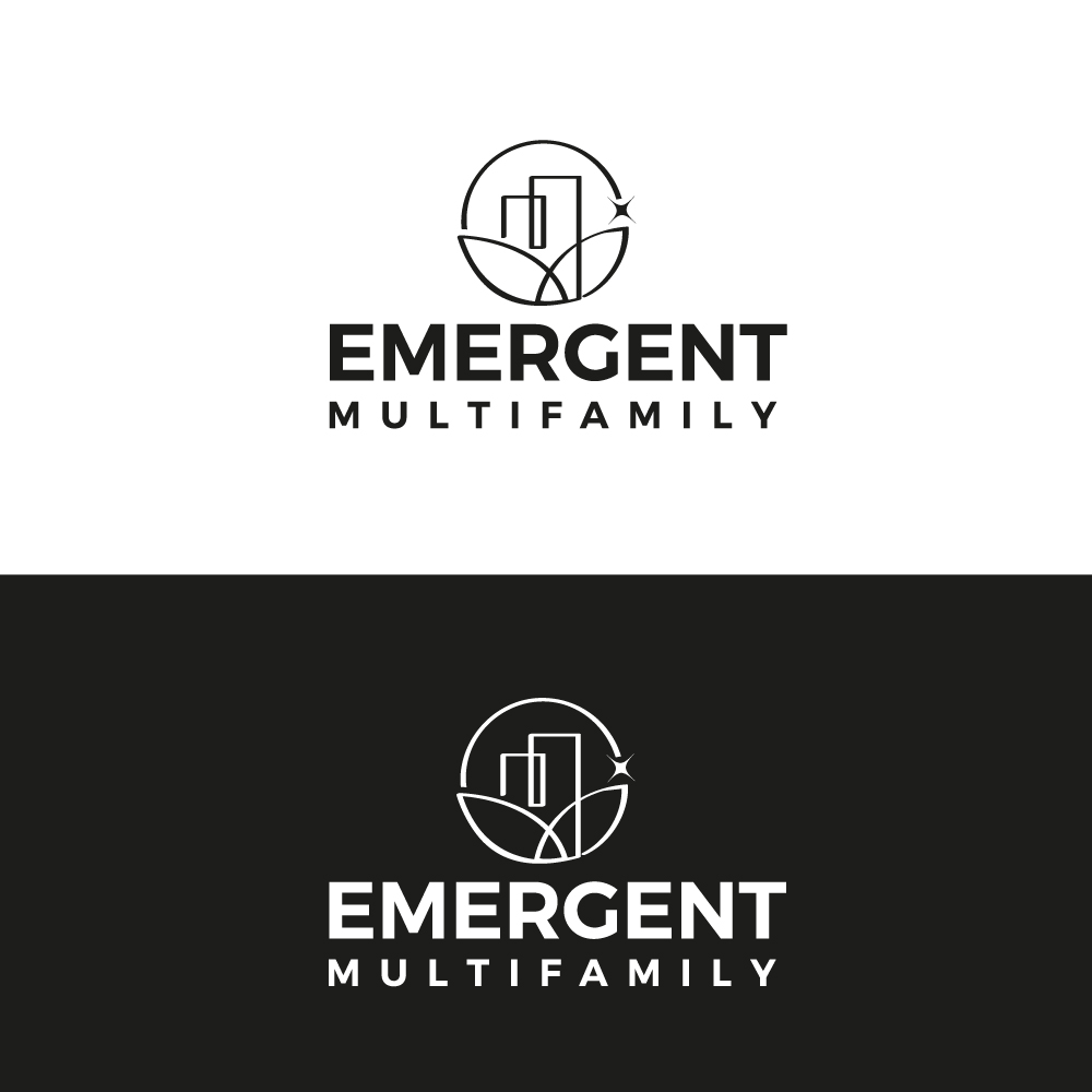 Logo Design by Sujit Banerjee for Emergent Multifamily | Design #18908526