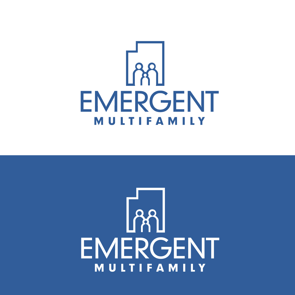 Logo Design by Sujit Banerjee for Emergent Multifamily | Design #18908527