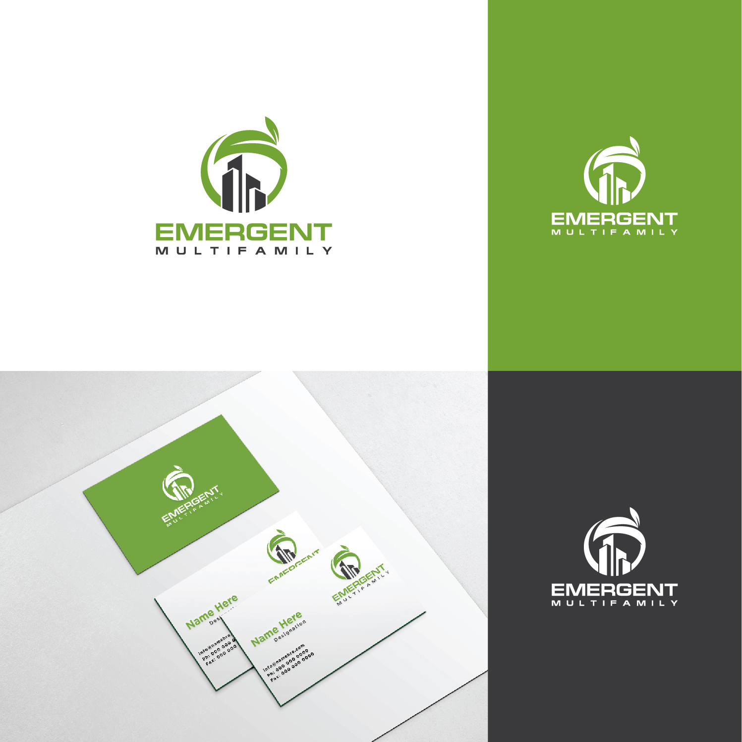 Logo Design by Deziners Zone for Emergent Multifamily | Design #18908029