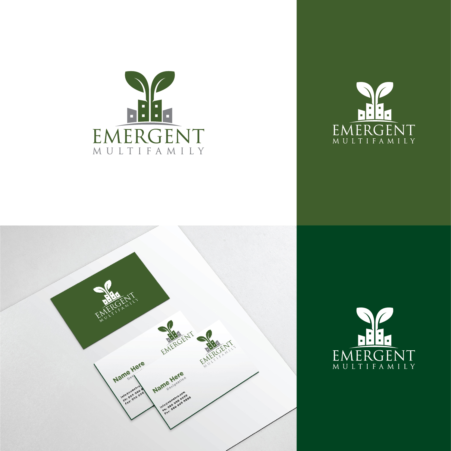 Logo Design by Deziners Zone for Emergent Multifamily | Design #18908074