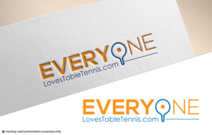 EveryoneLovesTableTennis.com | Logo Design by Juli creation