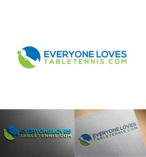 Logo Design by imyounuspathan 2 for EveryoneLovesTableTennis.com | Design: #18666632