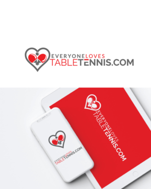 EveryoneLovesTableTennis.com | Logo Design by Tasnova 2