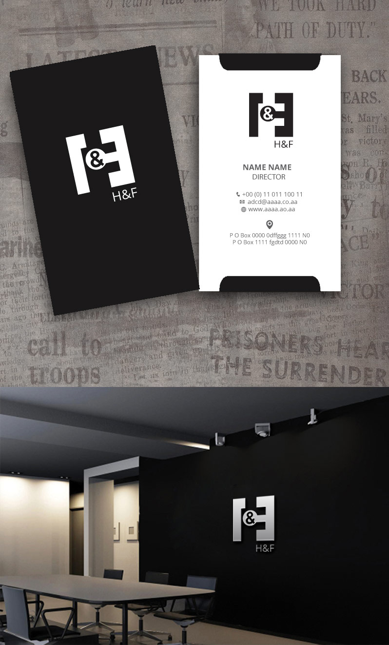 Logo Design by zebronicgraphic for H&F  | Design #18666133