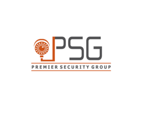 PSG or Premier Security Group  Also, our slogan is Our Business is Securing Yours  | Logo Design by NILDesigns