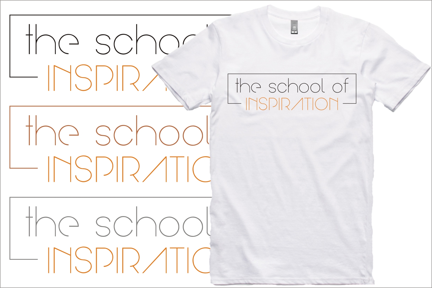 T-shirt Design by Rox Art Design for The School of Inspiration | Design #18731207