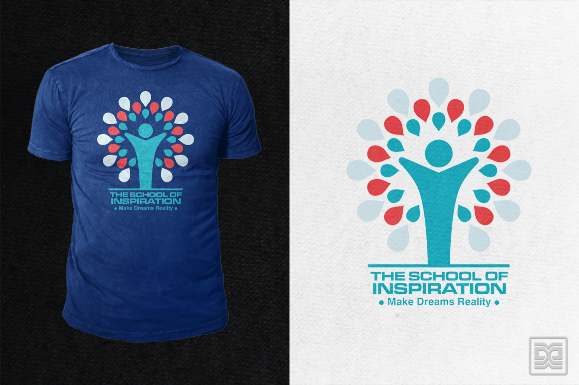 T-shirt Design by D'Mono for The School of Inspiration | Design #18705381