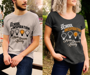 T-shirt Design by LogicDesignStudio for The School of Inspiration | Design: #18692891