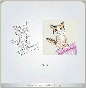 Design Illustration par Hana pour Calithumpian Press | Design #718085