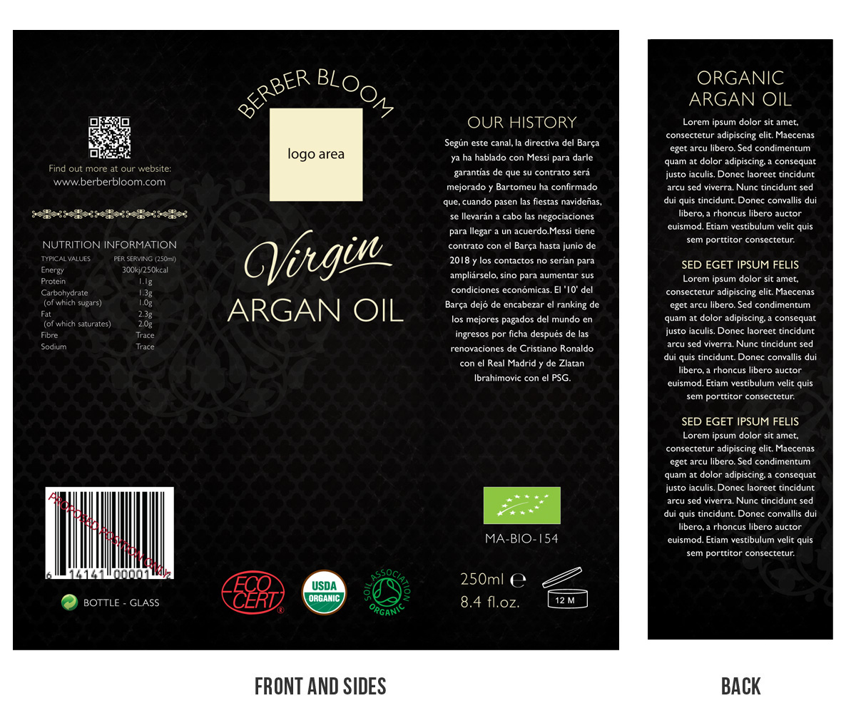 Diseño de Etiqueta por Mandz para este proyecto | Diseño #2908924