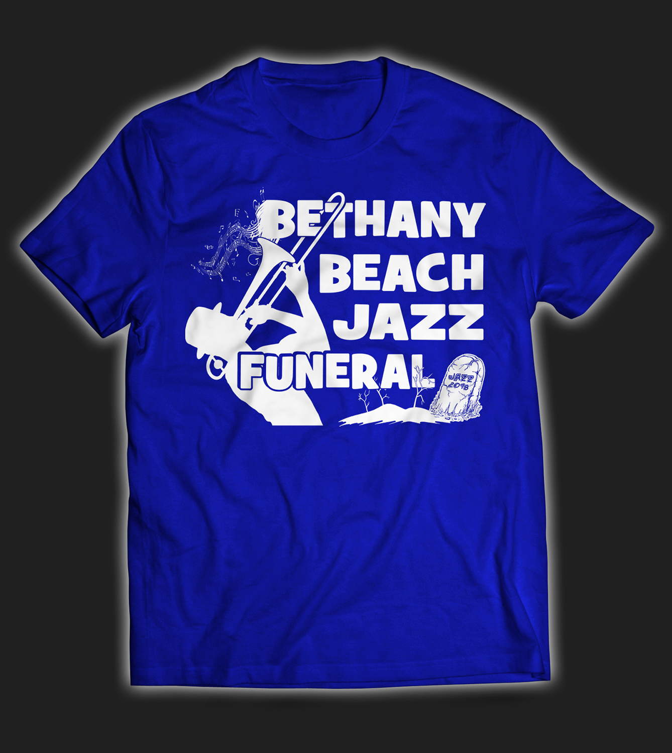 T-shirt Design by laza.milan78 for BETHANY BEACH JAZZ FUNERAL | Design #18826798