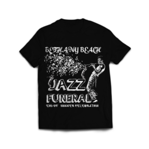 T-shirt Design by mekhfioui for BETHANY BEACH JAZZ FUNERAL | Design: #18838425