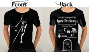 T-shirt Design by Kareem Afifi for BETHANY BEACH JAZZ FUNERAL | Design: #18853874
