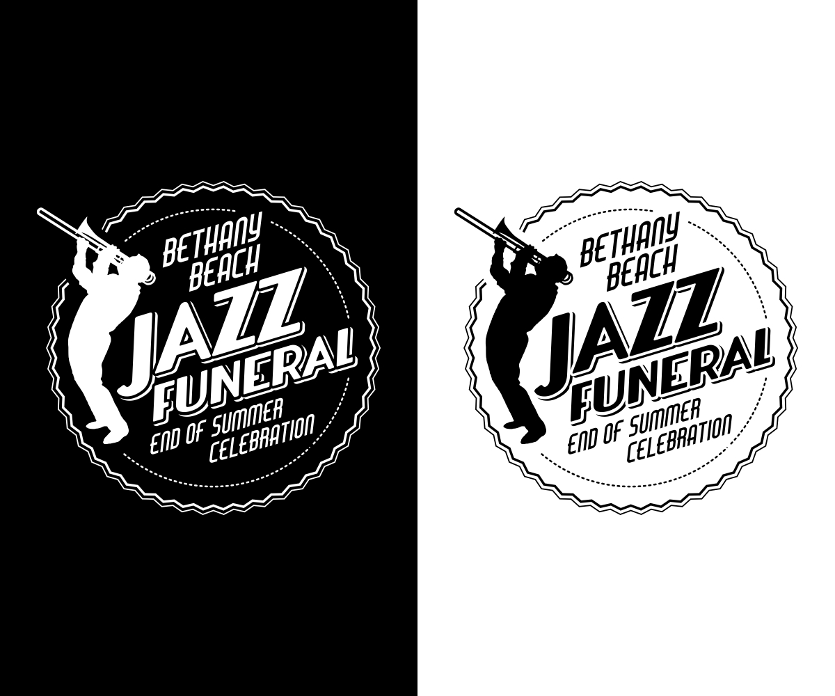 T-shirt Design by LogicDesignStudio for BETHANY BEACH JAZZ FUNERAL | Design #18854354