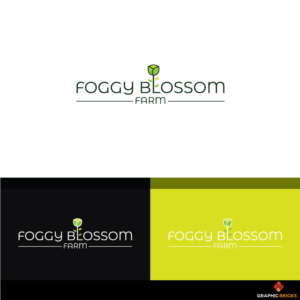 Foggy Blossom Farm | Logo Design by Graphic Bricks