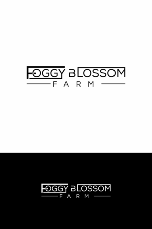 Foggy Blossom Farm | Logo Design by tejo