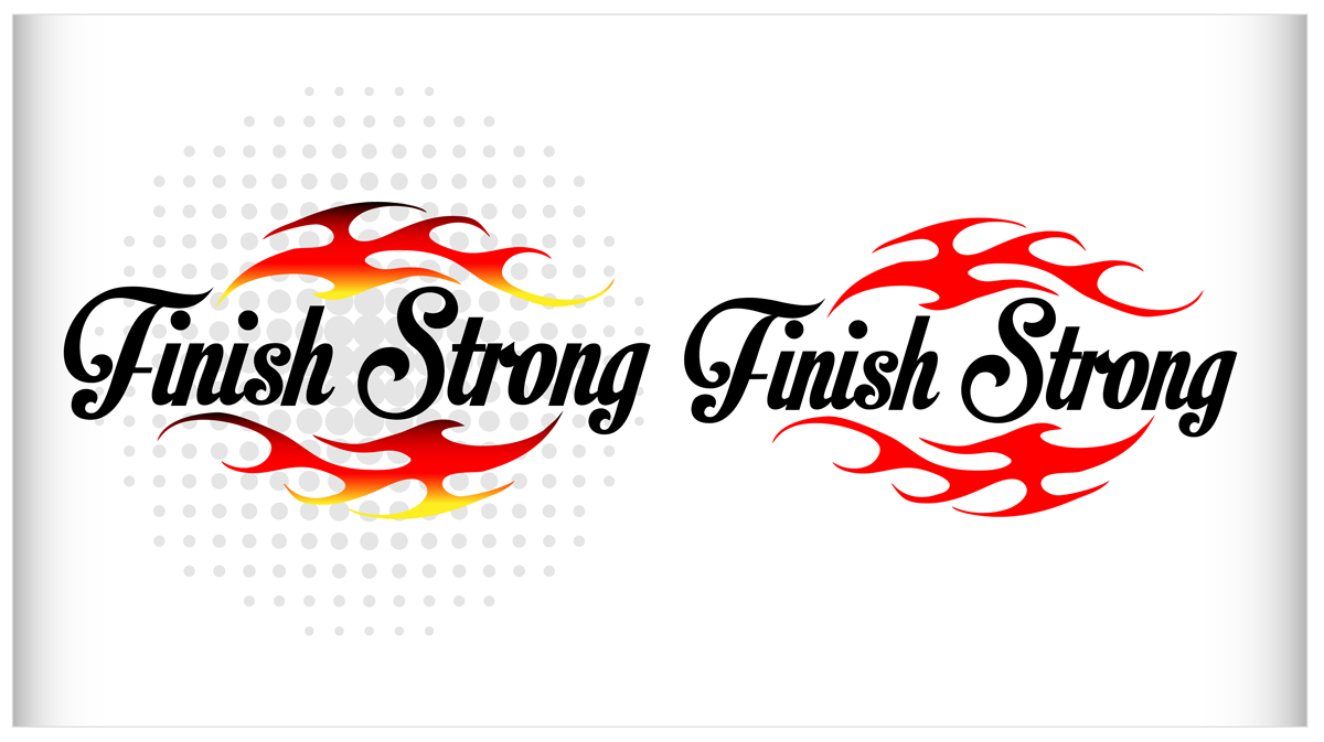 T-shirt Design by aryotkusuma for Finish Strong | Design #2908521