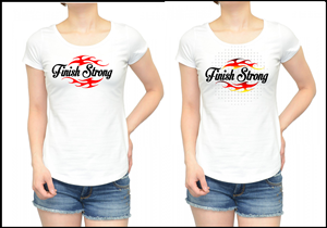 T-shirt Design by aryotkusuma for Finish Strong | Design: #2908529