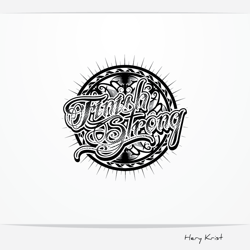 T-shirt Design by hery_krist for Finish Strong | Design #2865314
