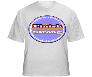 T-shirt Design by bluewindwork for Finish Strong | Design: #2897557