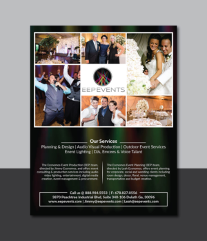 Print Design by Deziners Zone for EEP Events LLC | Design: #18683138