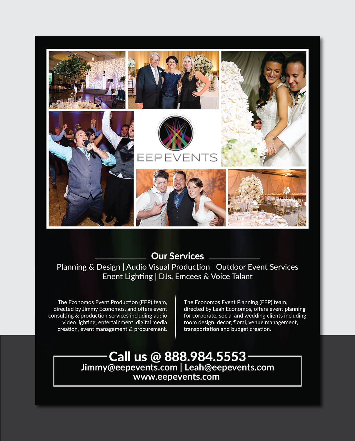 Print Design by Deziners Zone for EEP Events LLC | Design #18689773