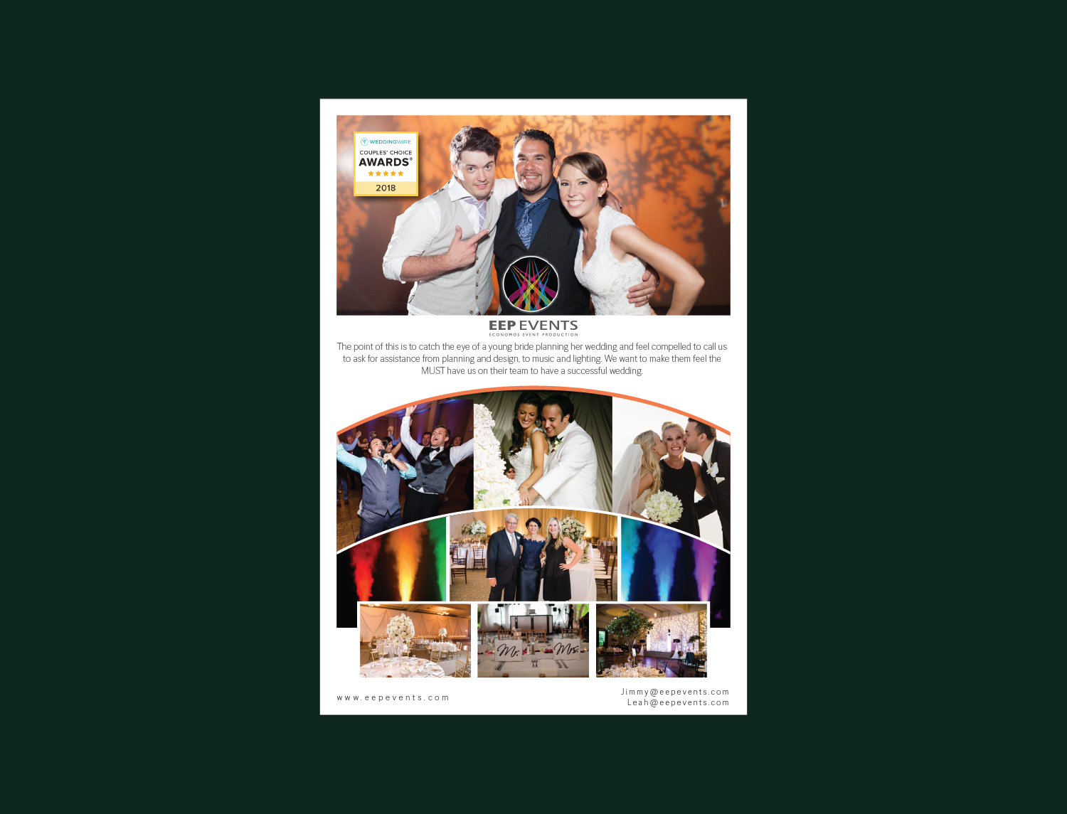 Print Design by Balayat843 for EEP Events LLC | Design #18687200