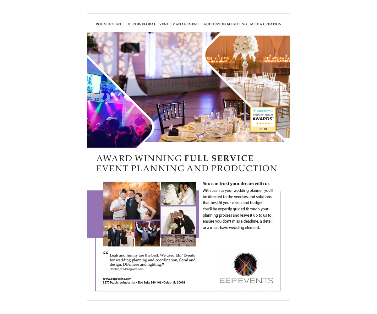 Print-Design von bruno zago für EEP Events LLC | Design #18667571