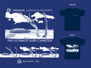 T-shirt Design by TeeakinApus for Pegasus Lodges & Resorts | Design: #2825652