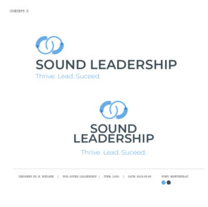 Diseño de Logo por hazelbishop para Sound Leadership | Diseño: #18782638