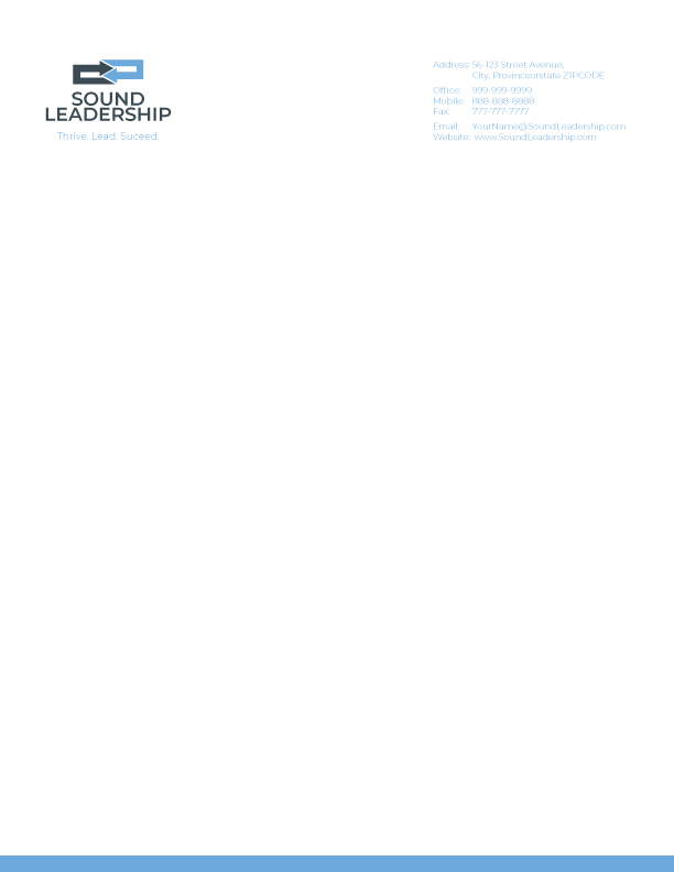 Logo Design by hazelbishop for Sound Leadership | Design #18791807