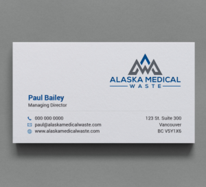Medical Waste Company with Logo | Business Card Design by Tilt
