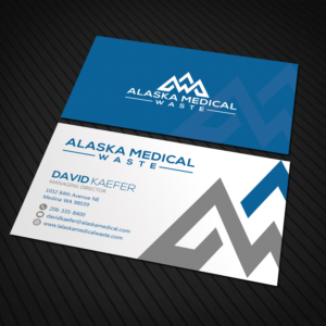 Business Card Design by Sandaruwan for Alaska Medical Waste, LLC | Design #18671213
