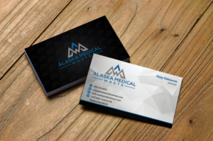 Business Card Design by Hardcore Design for Alaska Medical Waste, LLC | Design: #18675867