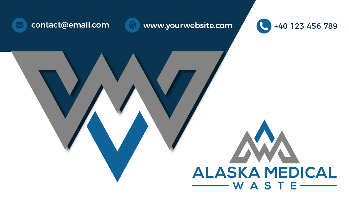 Business Card Design by craive for Alaska Medical Waste, LLC | Design #18675302