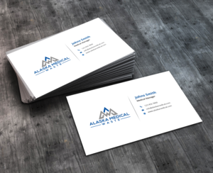 Business Card Design by AbyJohns for Alaska Medical Waste, LLC | Design: #18673204