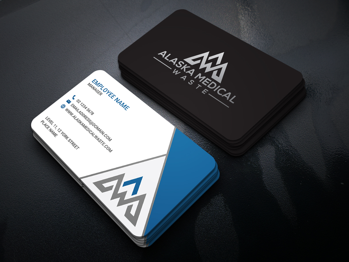 Business Card Design by JK18 for Alaska Medical Waste, LLC | Design #18671011