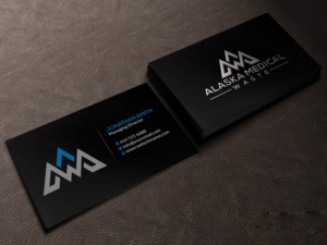 Business Card Design by Creations Box 2015 for Alaska Medical Waste, LLC | Design: #18675948
