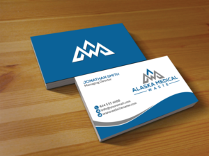 Business Card Design by Creations Box 2015 for Alaska Medical Waste, LLC | Design: #18675949