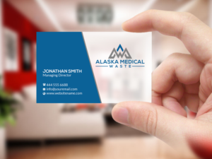 Business Card Design by Creations Box 2015 for Alaska Medical Waste, LLC | Design: #18675960