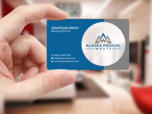 Business Card Design by Creations Box 2015 for Alaska Medical Waste, LLC | Design: #18675961