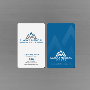 Business Card Design by Creations Box 2015 for Alaska Medical Waste, LLC | Design: #18675962