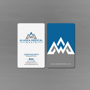 Business Card Design by Creations Box 2015 for Alaska Medical Waste, LLC | Design: #18675964