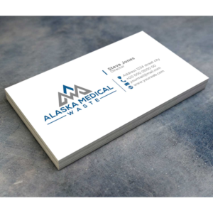 Business Card Design by oomardesigns for Alaska Medical Waste, LLC | Design: #18671381